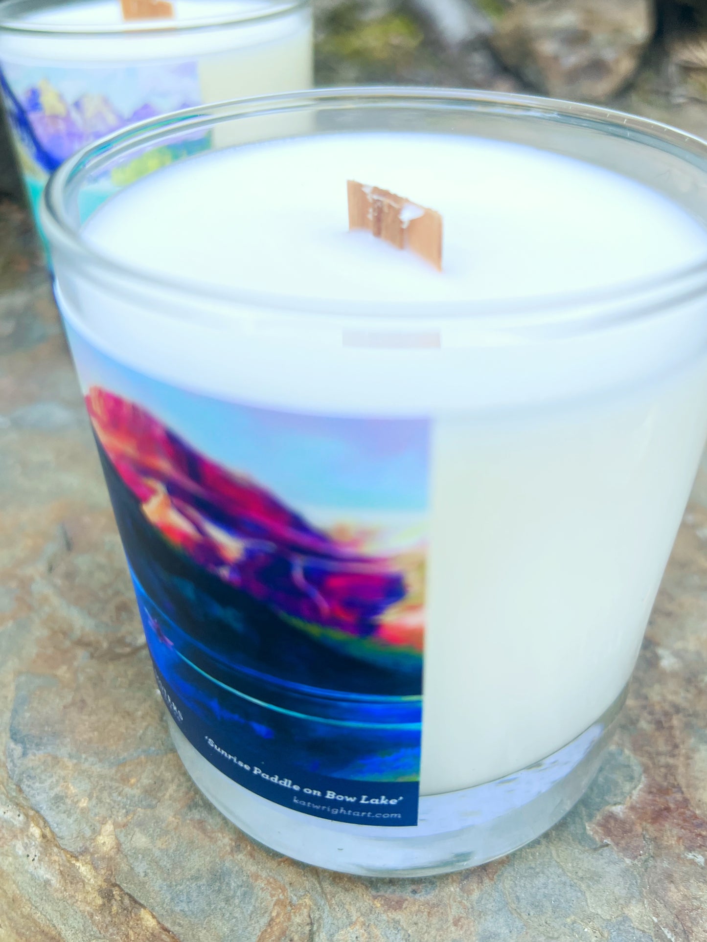Sunrise Paddle on Bow Lake Soy Candle