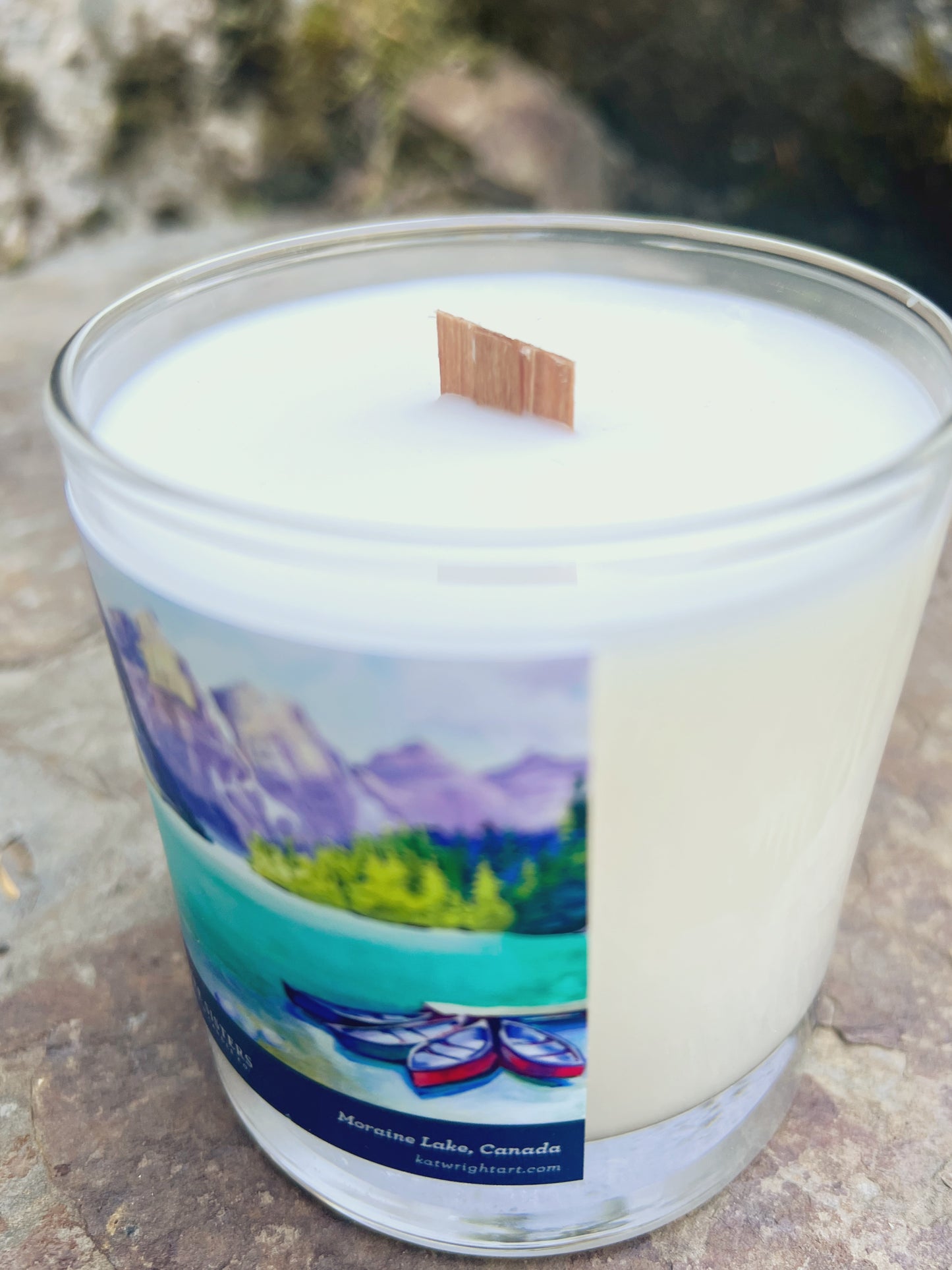 Rock Flour Blue (Moraine Lake) Soy Candle