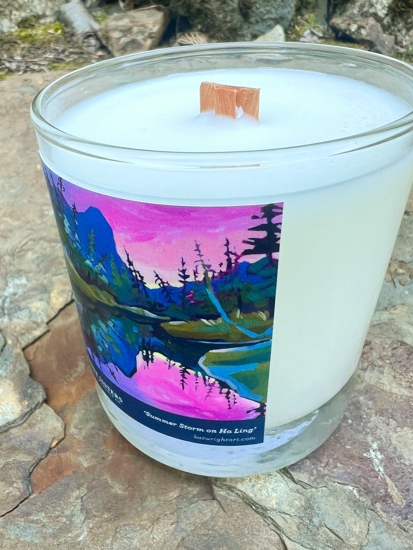 Summer Storm on Ha Ling Soy Candle
