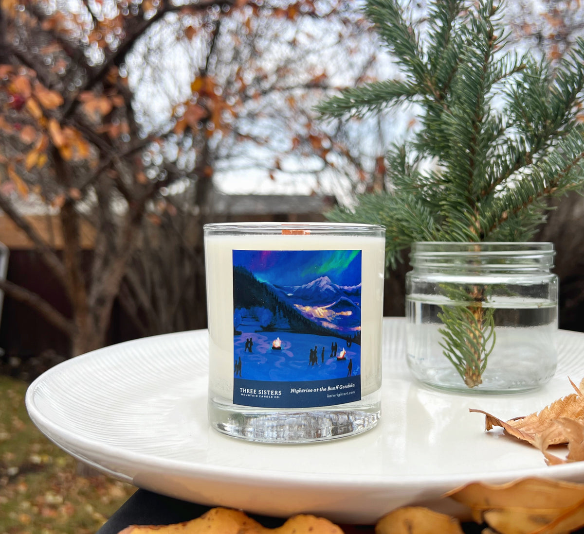 Nightrise (Banff Gondola) Soy Candle