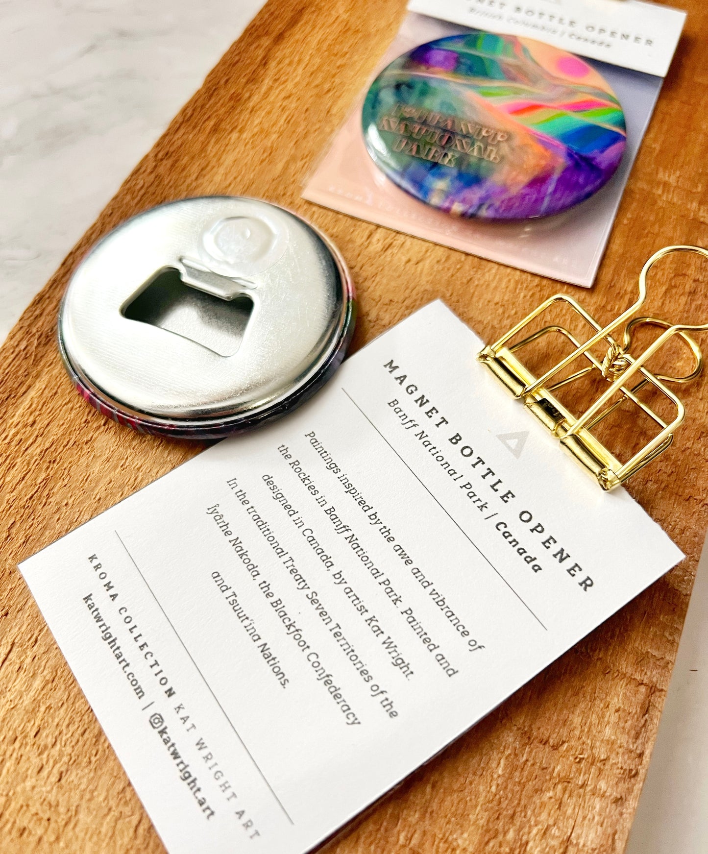Magnet Bottle Opener - A Quiet Night at the Chateau
