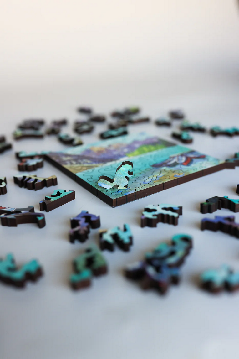 Stumpcraft Wood Puzzle Flight of 3 - Mountain Vistas