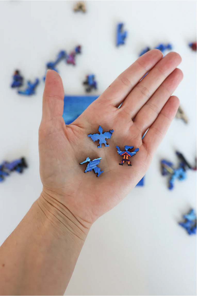 Stumpcraft Wood Puzzle - Good Night Canmore