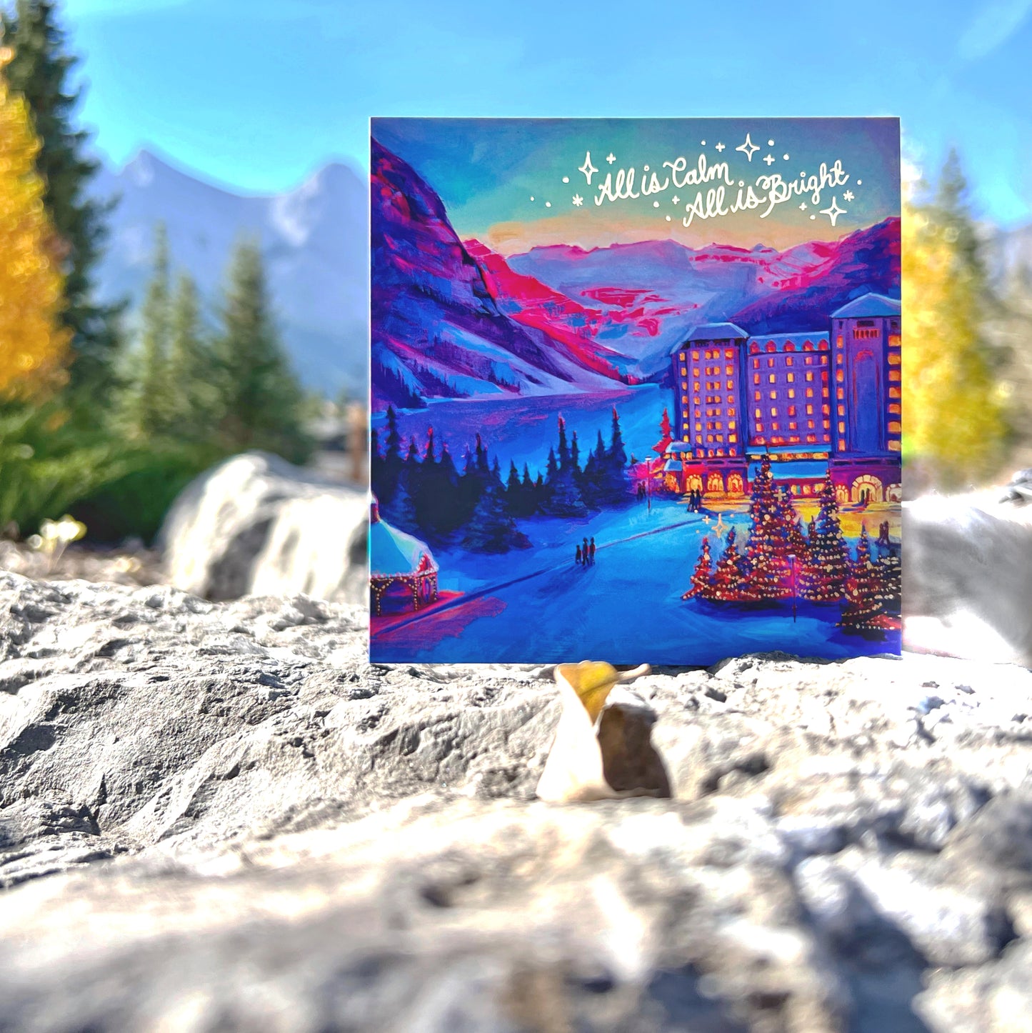 Cartes postales du parc national Banff – ensemble de 5