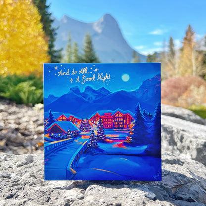 Cartes postales du parc national Banff – ensemble de 5