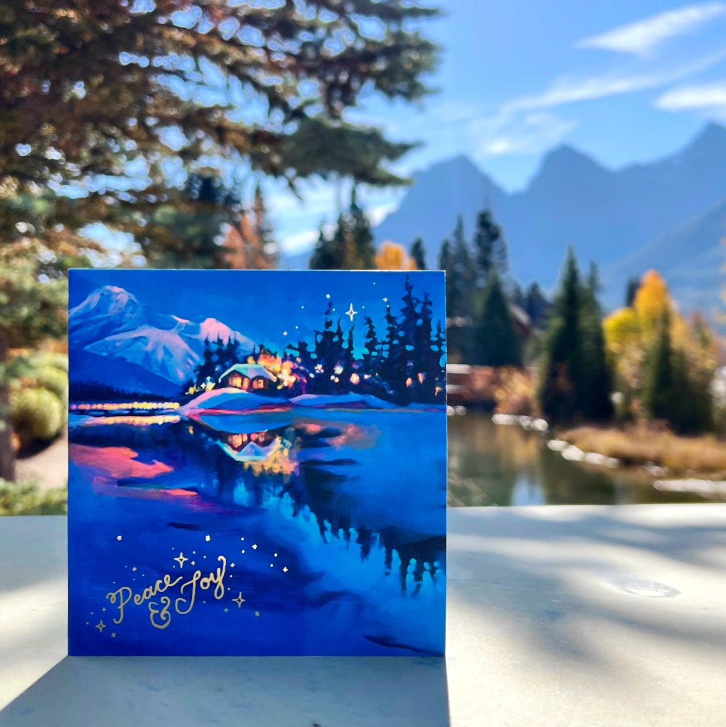 Cartes postales du parc national Banff – ensemble de 5