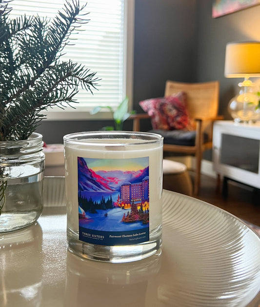 A Quiet Night at the Chateau (Fairmont Chateau Lake Louise Hotel) Soy Candle