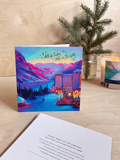 Set of 5 Holiday Cards - Banff, Canmore & Yoho National Park