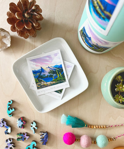 Vinyl Polaroid Sticker - Ha Ling, Canmore