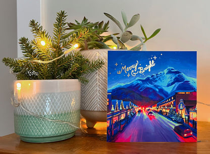 Cartes postales du parc national Banff – ensemble de 5