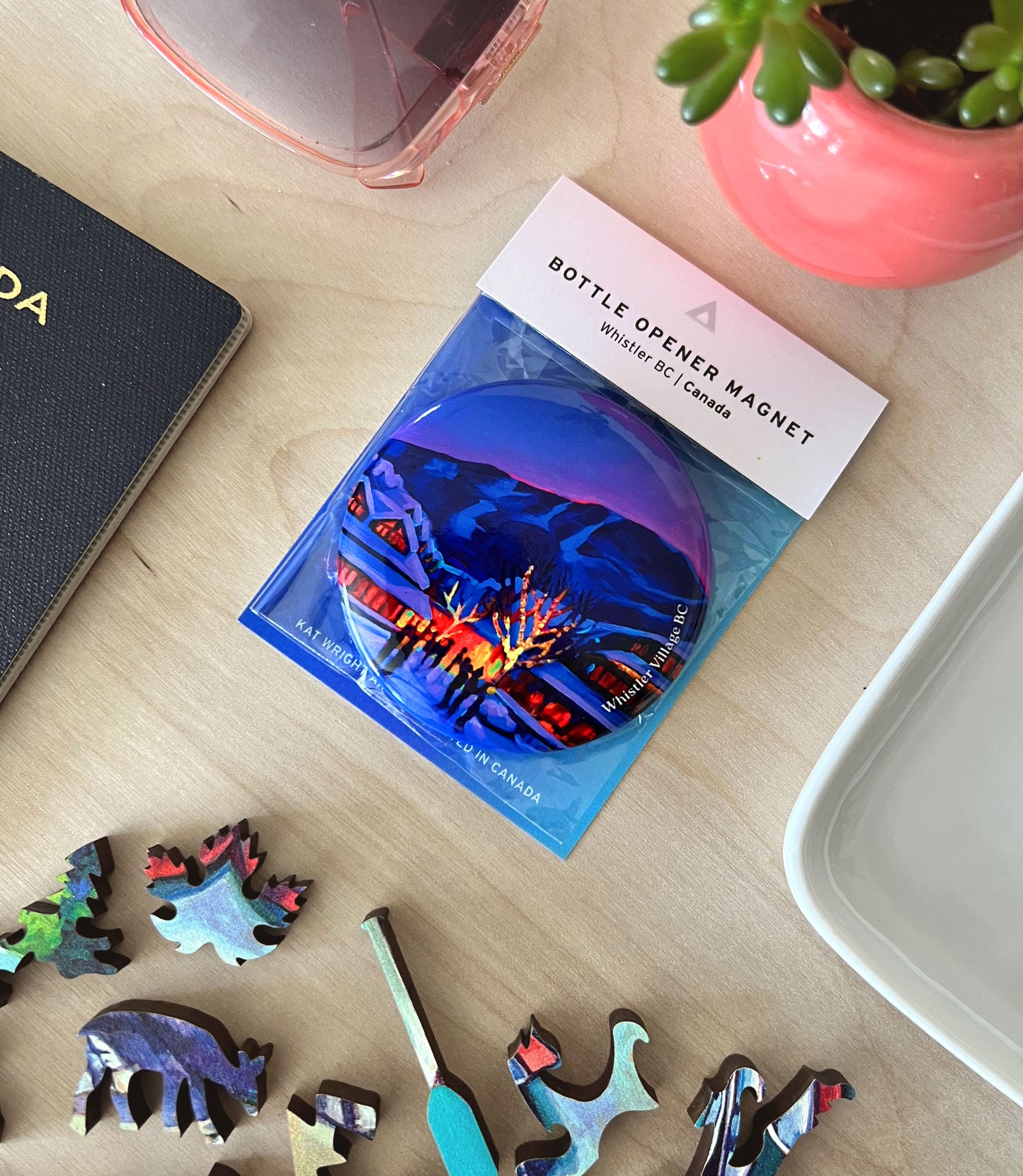Magnet Bottle Opener - Whistler Wonderland