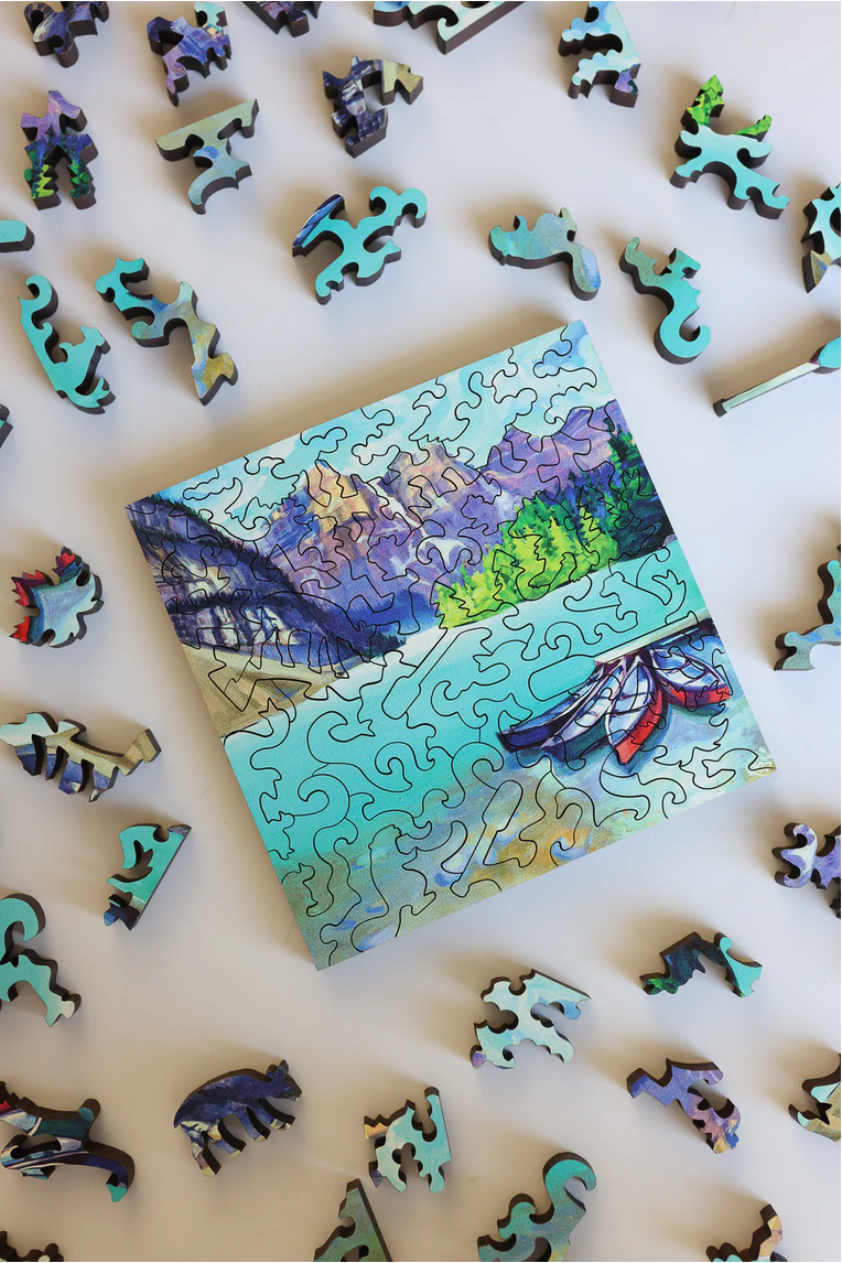 Stumpcraft Wood Puzzle Flight of 3 - Mountain Vistas