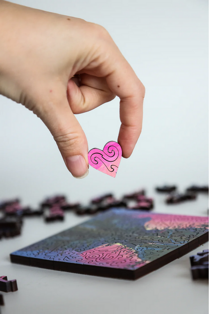 Stumpcraft Wood Puzzle Flight of 3 - Mountain Vistas