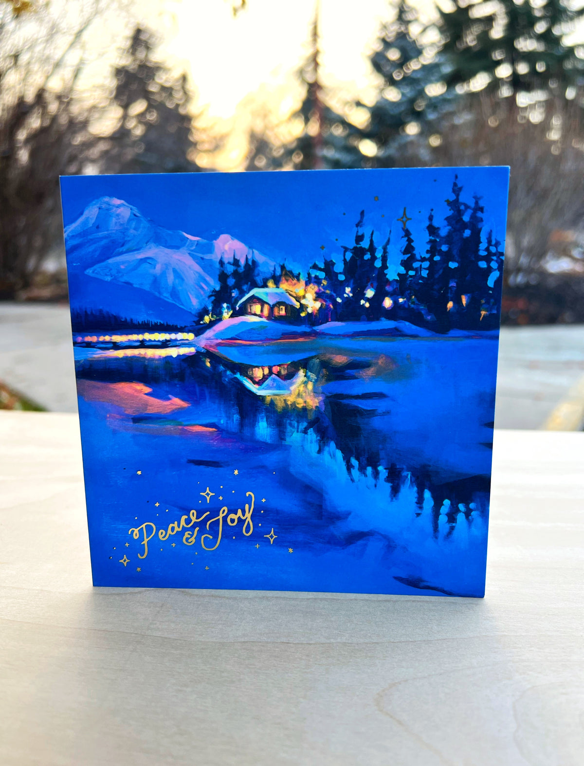 Set of 5 Holiday Cards - Banff, Canmore & Yoho National Park
