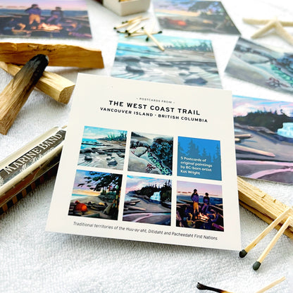 West Coast Trail Postcards - set of five