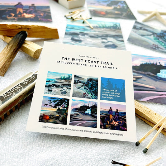 West Coast Trail Postcards - set of five