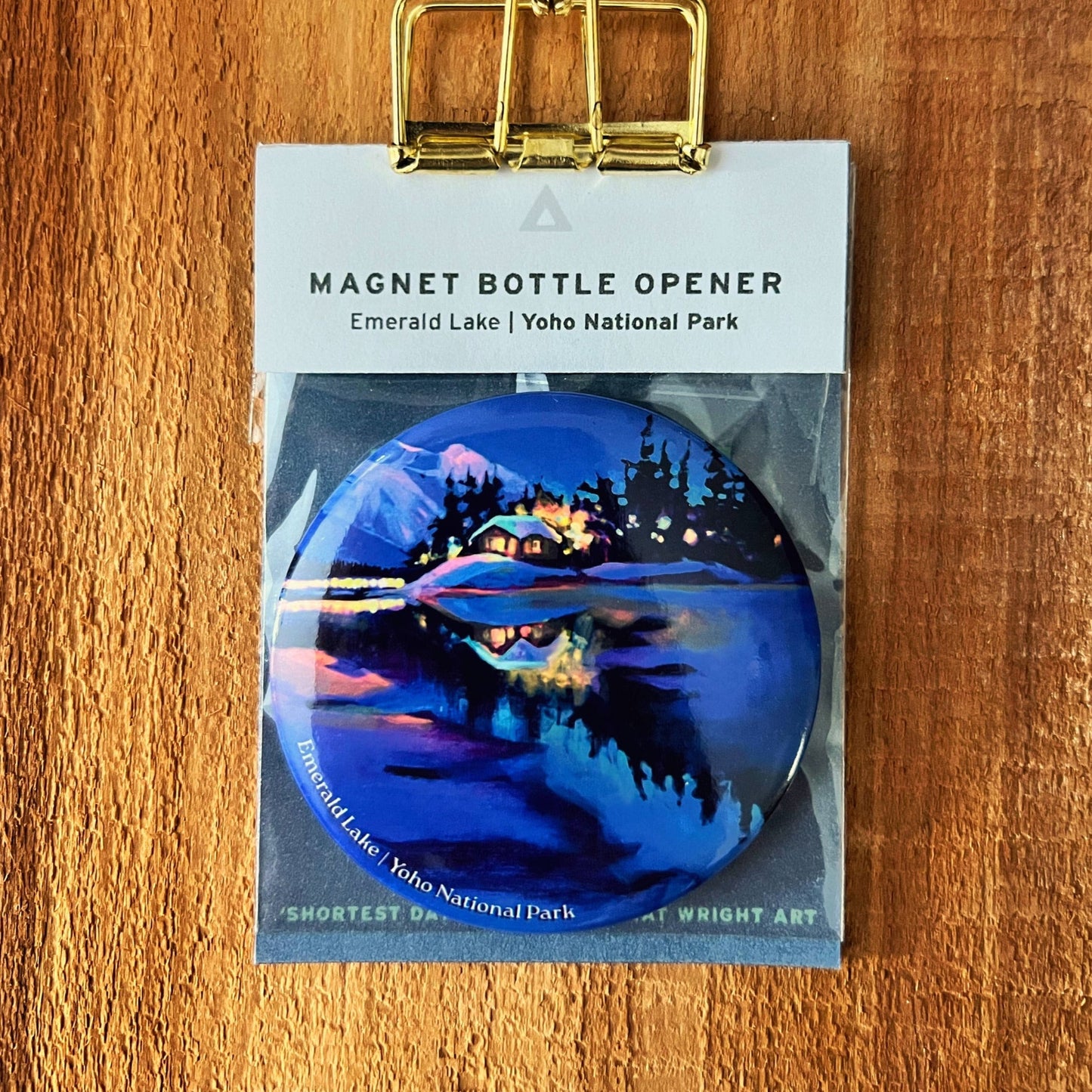Magnet Bottle Opener - Shortest Day of the Year (Emerald Lake)